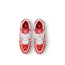 Louis Vuitton Trainer "Red Textile"
