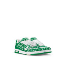 Louis Vuitton Trainer "Green Textile"