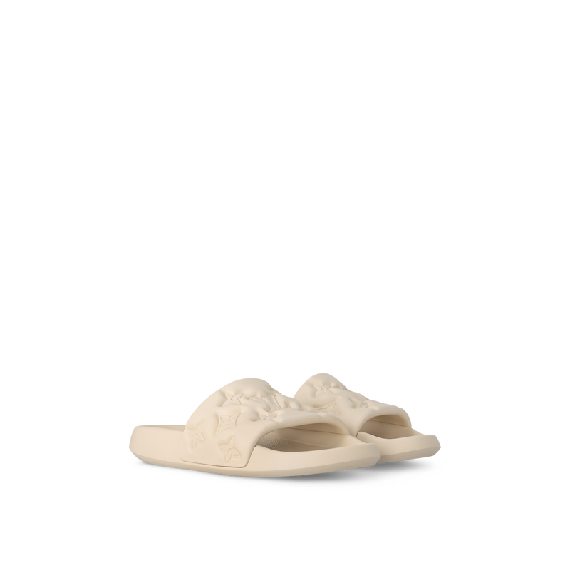 Louis Vuitton Chinelo "Waterfront Monogram Cream"