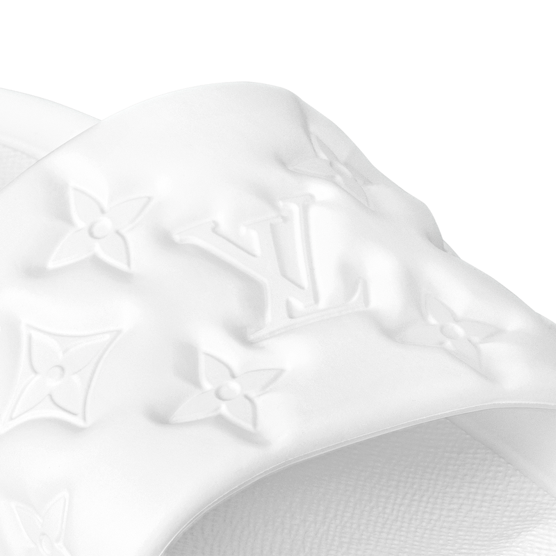 Louis Vuitton Chinelo "Waterfront White"