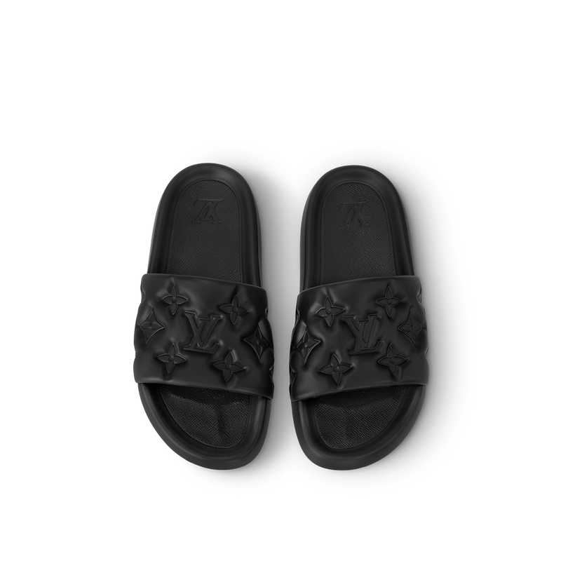 Louis Vuitton Chinelo "Waterfront Black"