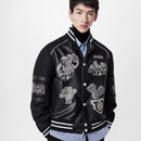 Louis Vuitton Jaqueta Varsity "Blouson Black"