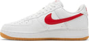 Nike Air Force 1 '07 "Color of the Month White University Red"