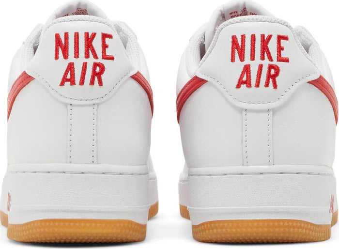 Nike Air Force 1 '07 "Color of the Month White University Red"