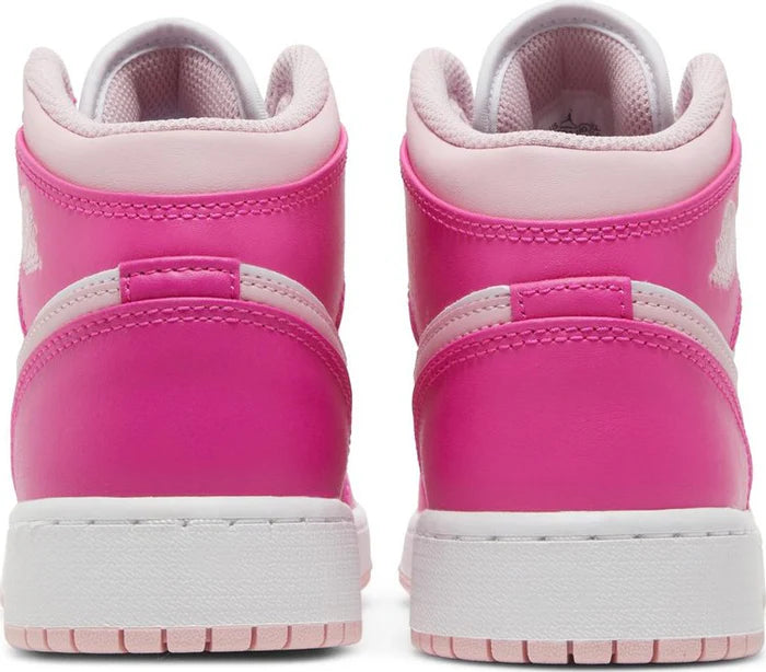 Nike Air Jordan 1 Mid "GS Fierce Pink"