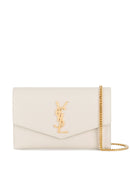 Bolsa Clutch Envelope Monogramada YSL Saint Laurent