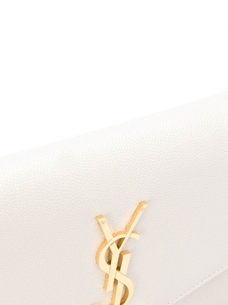 Bolsa Clutch Envelope Monogramada YSL Saint Laurent