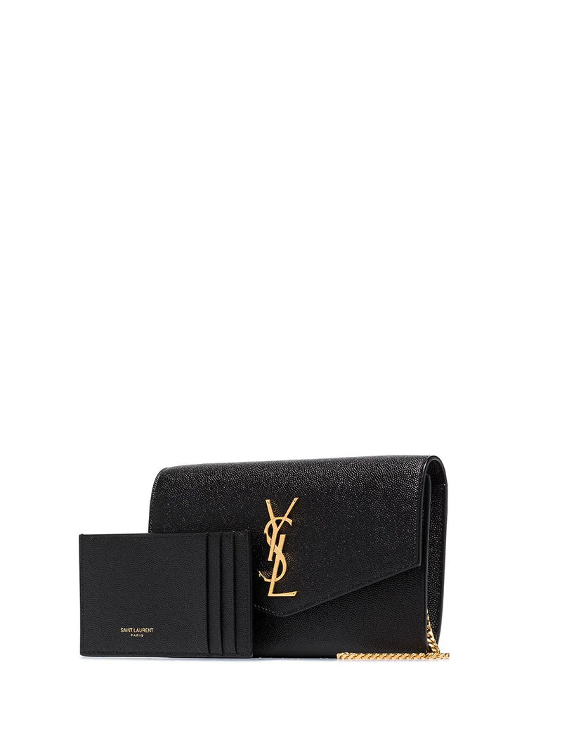Bolsa Transversal C/ Placa Monograma YSL Saint Laurent
