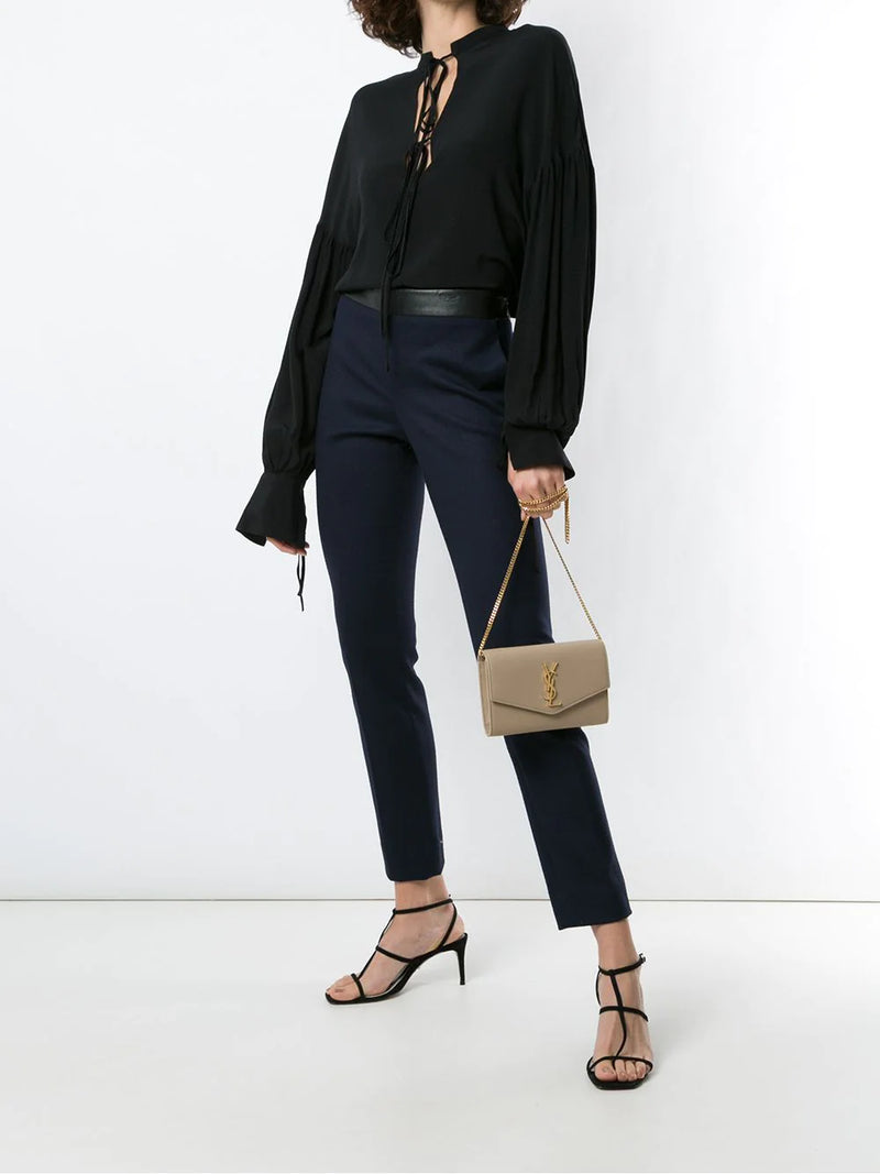 Bolsa Clutch Flat YSL Saint Laurent