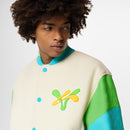 Louis Vuitton Jaqueta Varsity "Rainbow Playground"