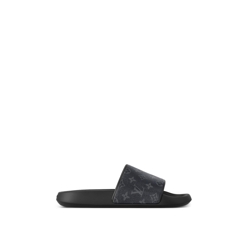 Louis Vuitton Chinelo "Waterfront Monogram Eclipse Black"