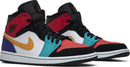 Nike Air Jordan 1 Mid "Multi-Color"
