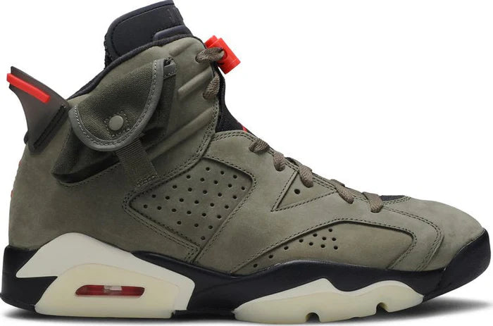 Nike Air Jordan 6 Retrô x Travis Scott "Olive"