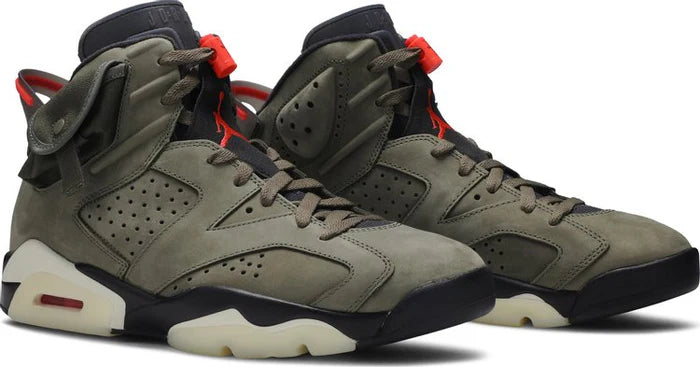 Nike Air Jordan 6 Retrô x Travis Scott "Olive"