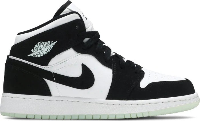 Nike Air Jordan 1 Mid "SE GS in the Dark Panda"
