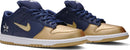 Nike Dunk Low "Supreme Metallic Gold"