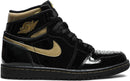 Nike Air Jordan 1 High OG "Black Metallic Gold"