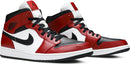 Nike Air Jordan 1 Mid "Chicago Black Toe"