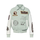 Louis Vuitton Jaqueta Varsity "Leather And Wool"