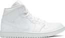 Nike Air Jordan 1 Mid "Triple White"