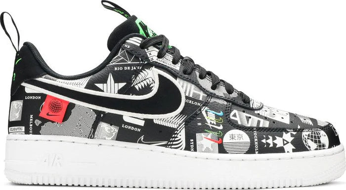 Nike Air Force 1 '07 "Worldwide Pack Black"
