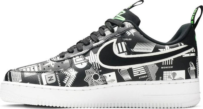 Nike Air Force 1 '07 "Worldwide Pack Black"