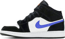 Nike Air Jordan 1 Mid "GS Black Racer Blue"