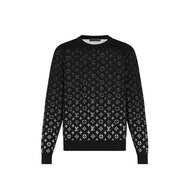 Louis Vuitton Moletom Suéter "Monogram Gradient Black"