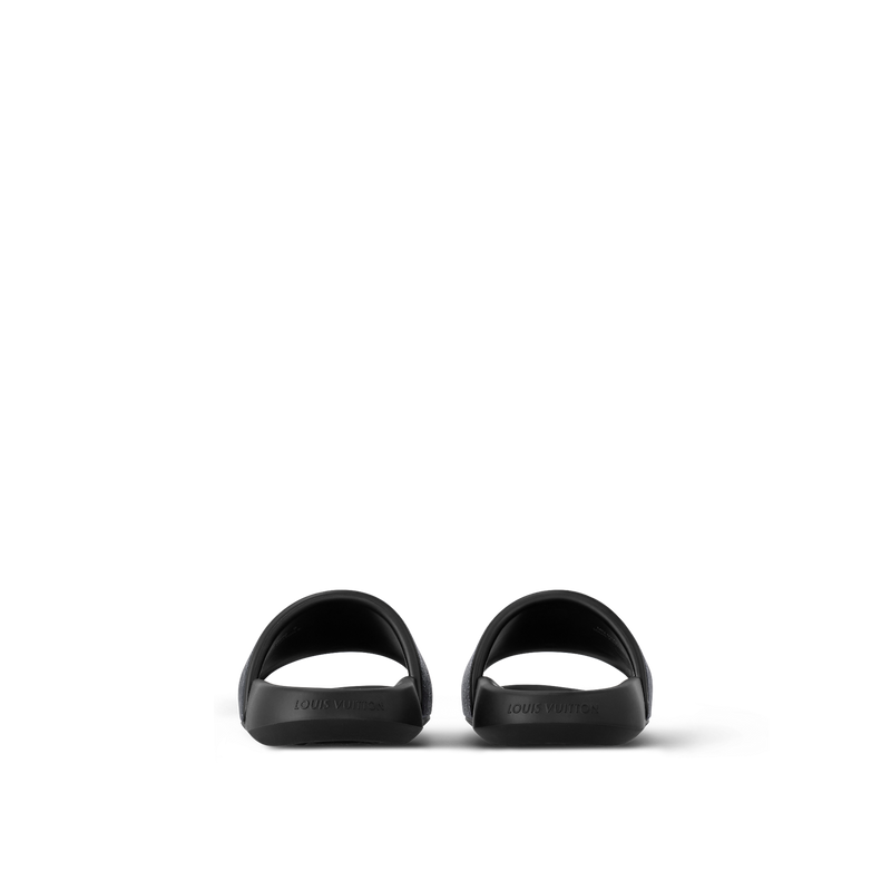 Louis Vuitton Chinelo "Waterfront Monogram Eclipse Black"