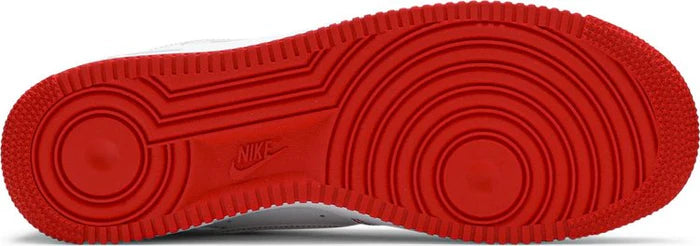 Nike Air Force 1 '07 "Contrast Stitch White University Red"