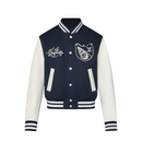 Louis Vuitton Jaqueta Varsity "Calfskin Navy Blue"