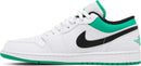 Nike Air Jordan 1 Low "White Lucky Green"