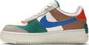 Nike Air Force 1 Shadow "Sail Signal Blue Green"