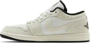 Nike Air Jordan 1 Low "Brushstroke Swoosh Paint Splatter"