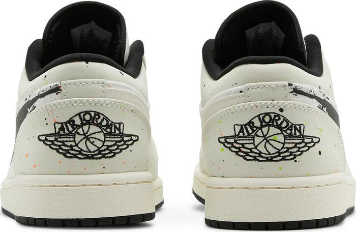 Nike Air Jordan 1 Low "Brushstroke Swoosh Paint Splatter"