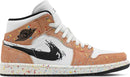 Nike Air Jordan 1 Mid "SE Brushstroke Paint Splatter"