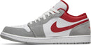 Nike Air Jordan 1 Low "SE Light Smoke Grey Gym Red"