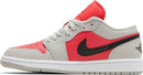 Nike Air Jordan 1 Low "Light Iron Ore Siren Red"