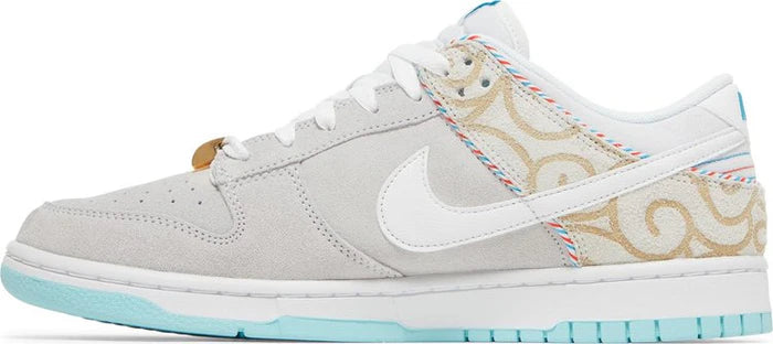 Nike Dunk Low "SE Barber Shop Grey"