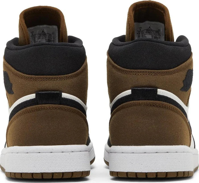 Nike Air Jordan 1 Mid "SE Olive Toe"