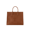 Bolsa Louis Vuitton "Monogram Onthego Giant Cognac"