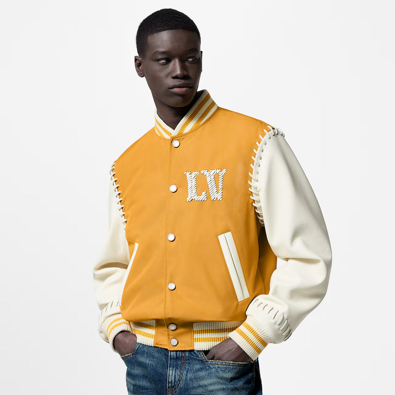 Louis Vuitton Jaqueta Varsity "Blouson Golden Yellow"