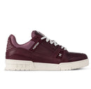 Louis Vuitton Trainer "Bordeaux White"