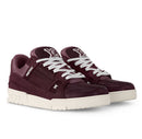 Louis Vuitton Trainer "Bordeaux White"