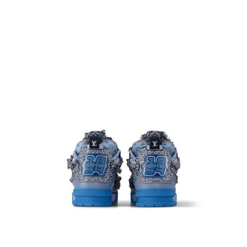 Louis Vuitton Skate "Blue Swarovski"