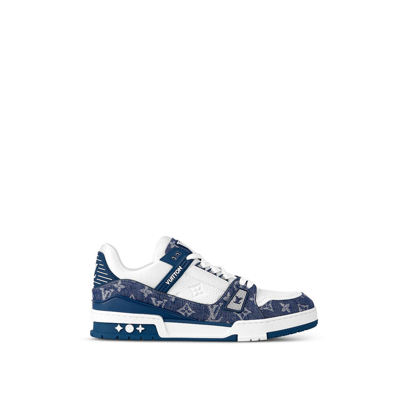 Louis Vuitton Trainer "White Blue"