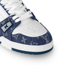 Louis Vuitton Trainer "White Blue"