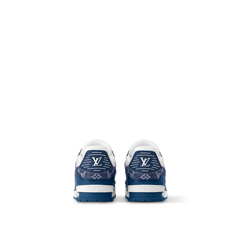 Louis Vuitton Trainer "White Blue"