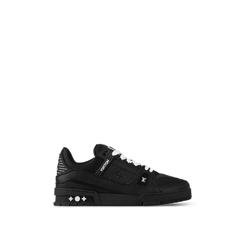 Louis Vuitton Trainer "Black Embossed"
