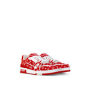 Louis Vuitton Trainer "Red Textile"